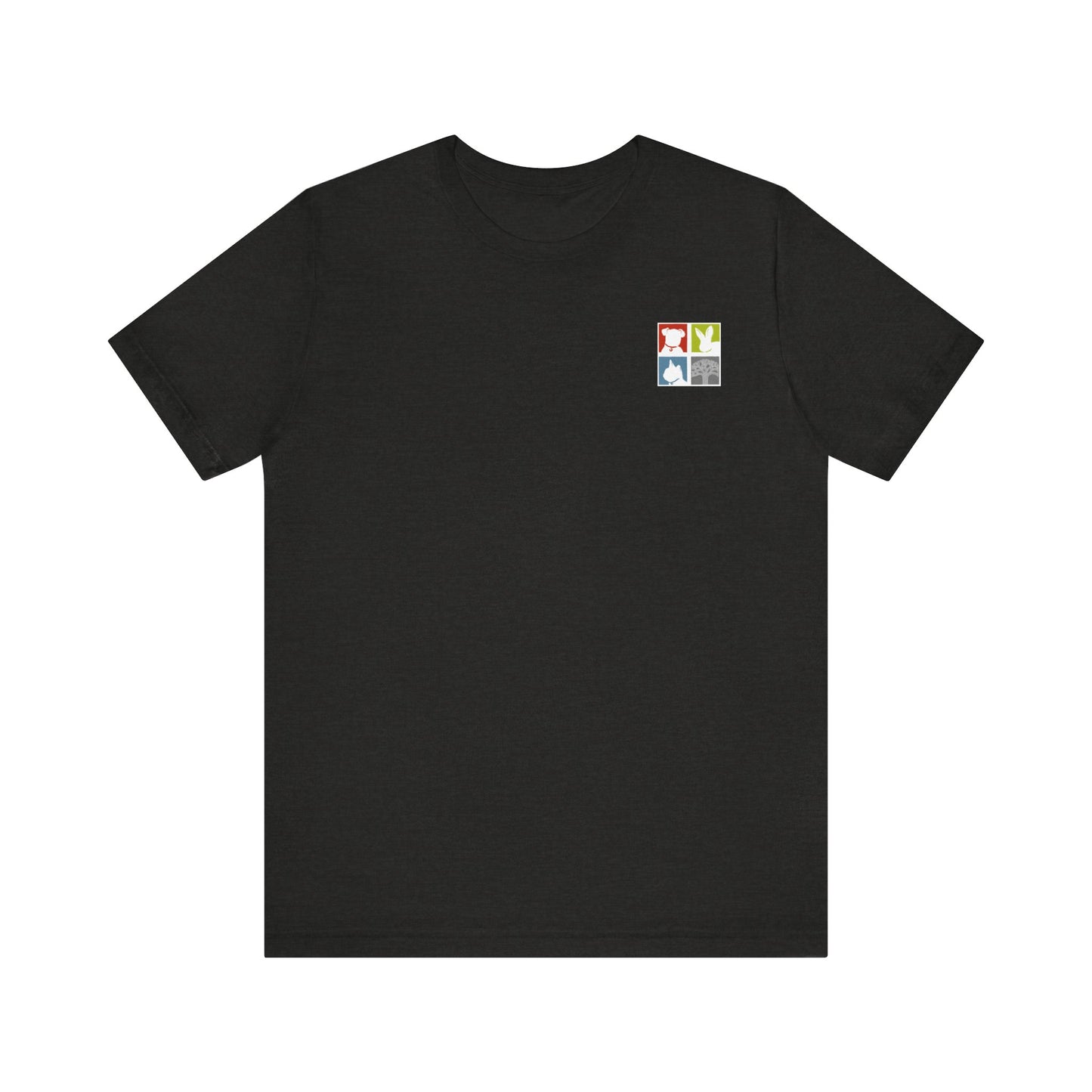 FOAS Pets Back Printed Cotton Jersey Tee