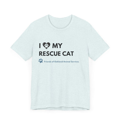 I Love my Rescue Cat Unisex Tee