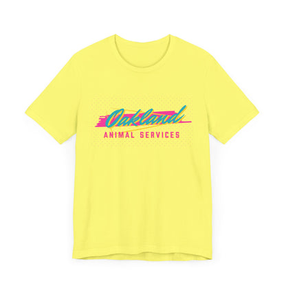 90's Baby Oakland Animal Services Unisex Tee - Support Animal Welfare, Retro Design