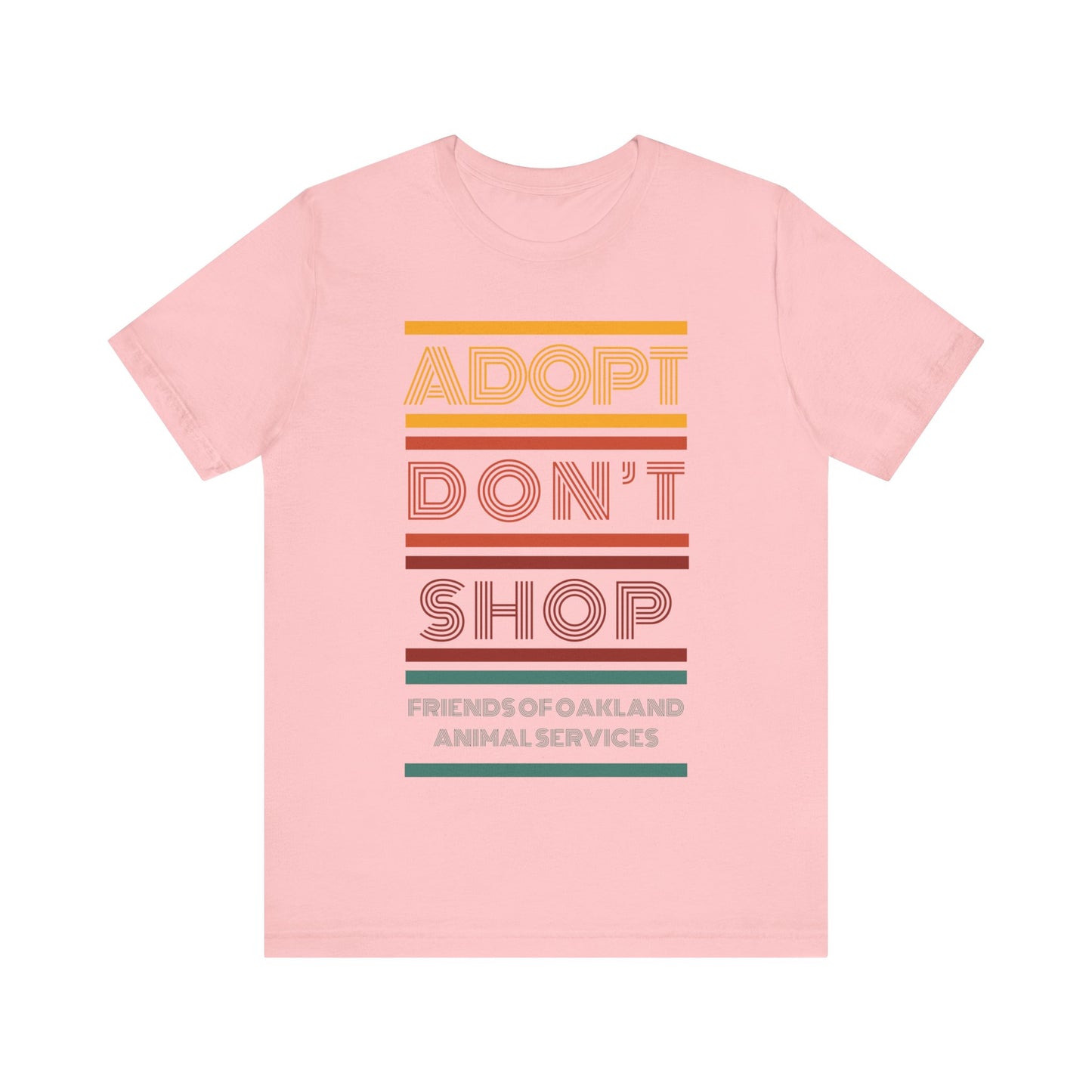 Retro Adopt Don't Shop Unisex Tee