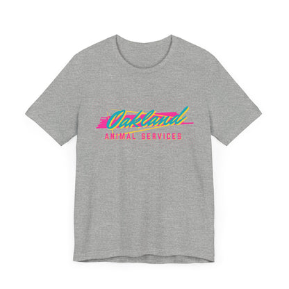 90's Baby Oakland Animal Services Unisex Tee - Support Animal Welfare, Retro Design
