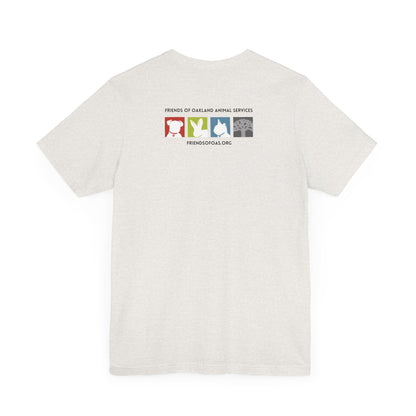 Las Mascotas -Adopt Oakland Cat & Dog Tee – Unisex Jersey Short Sleeve T-Shirt for Animal Lovers