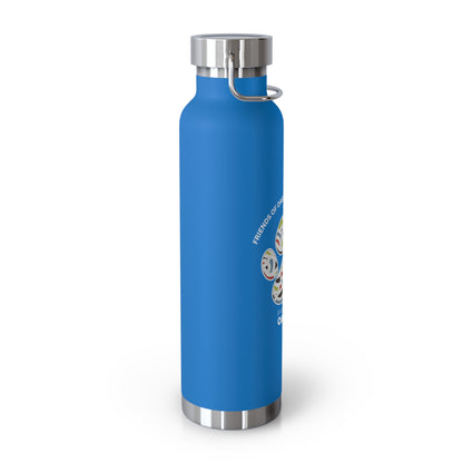 Pawsitively Oakland Copper Vacuum Insulated Bottle, 22oz