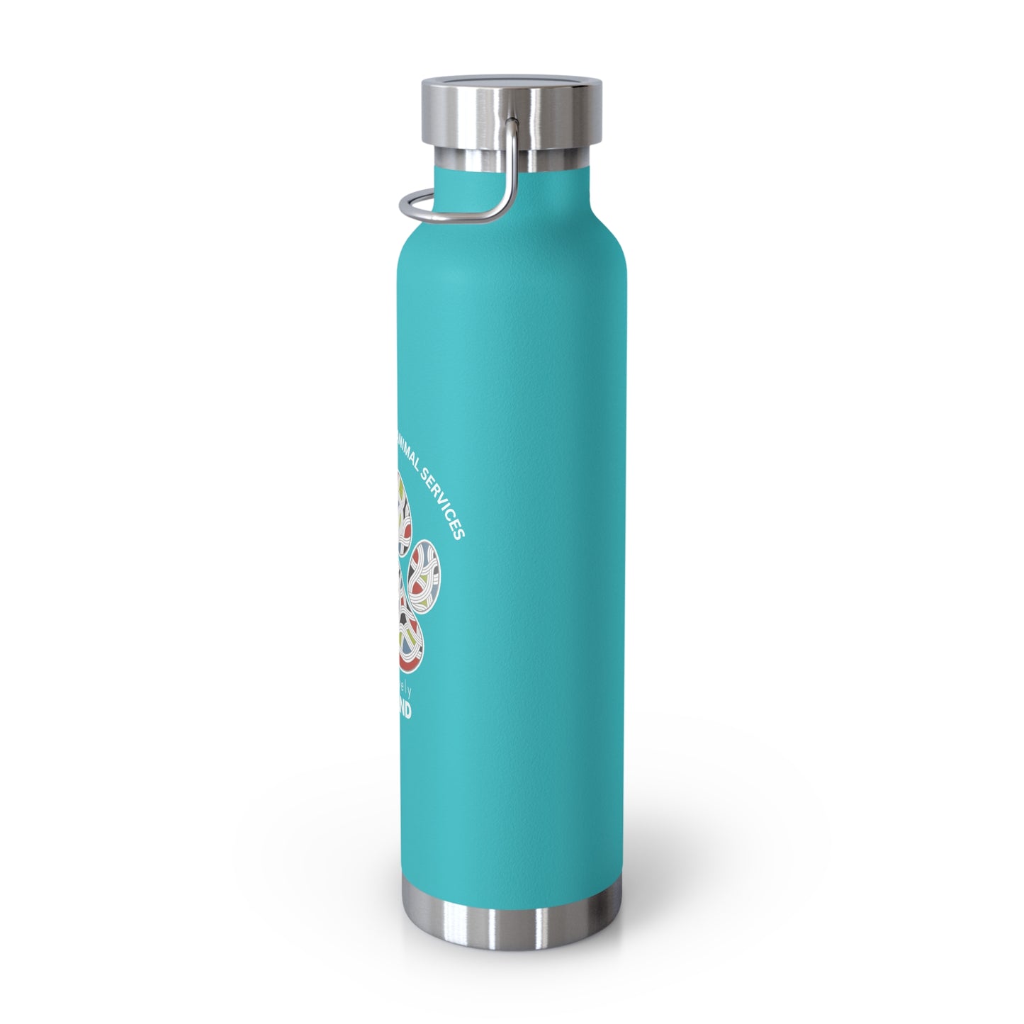 Pawsitively Oakland Copper Vacuum Insulated Bottle, 22oz