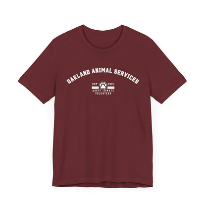 Varsity OAS Unisex Jersey Short Sleeve Tee - Perfect for Pet Lovers