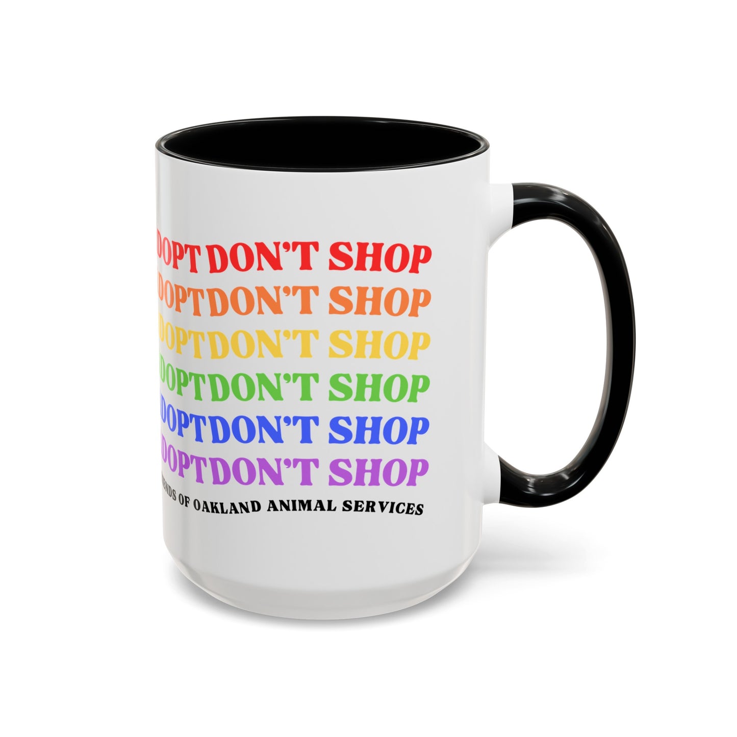 Adopt Don't Shop Mug