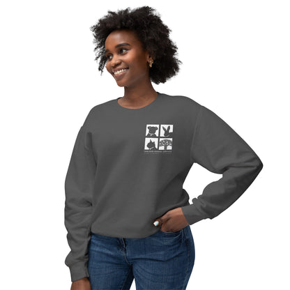 OAS Logo Unisex Lightweight Crewneck Sweatshirt