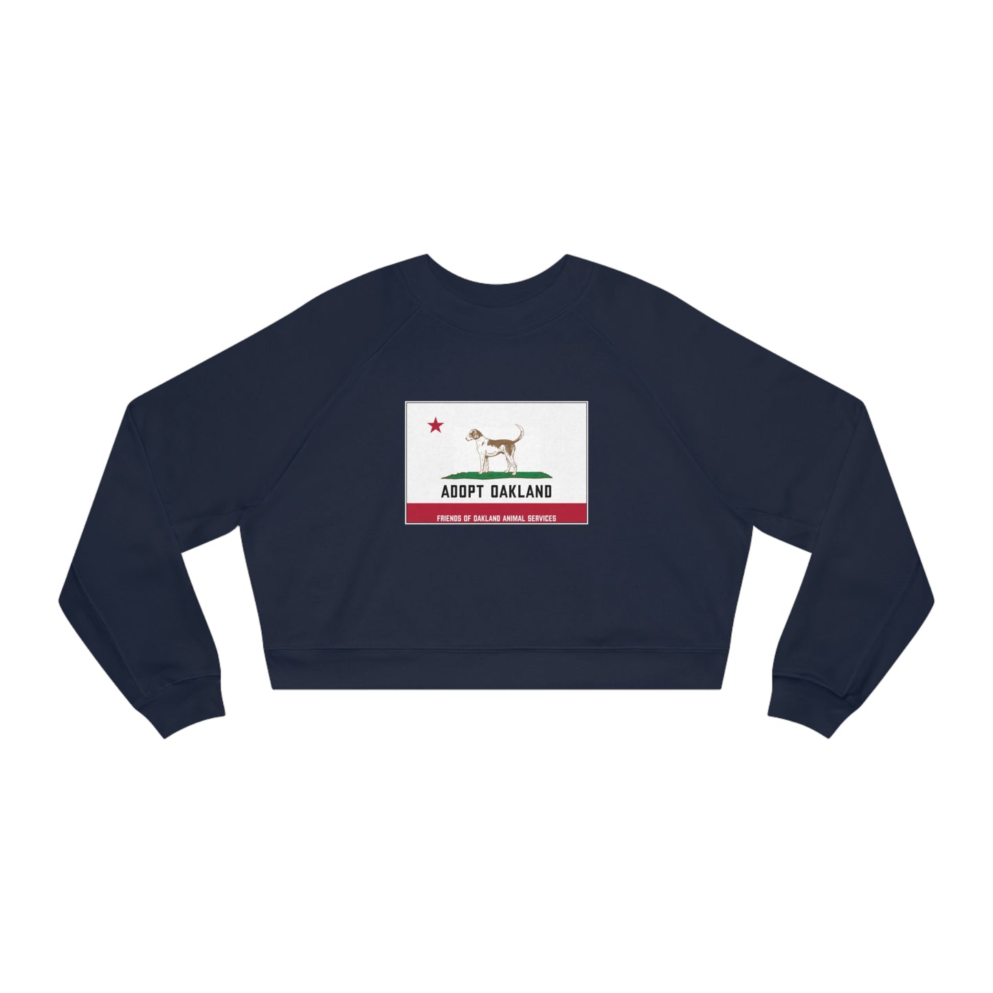 California Women's Cropped Fleece Pullover