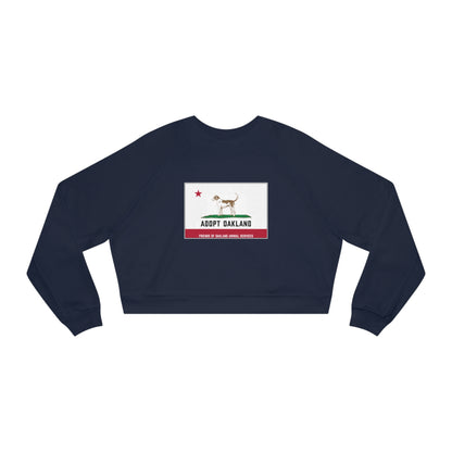 California Women's Cropped Fleece Pullover