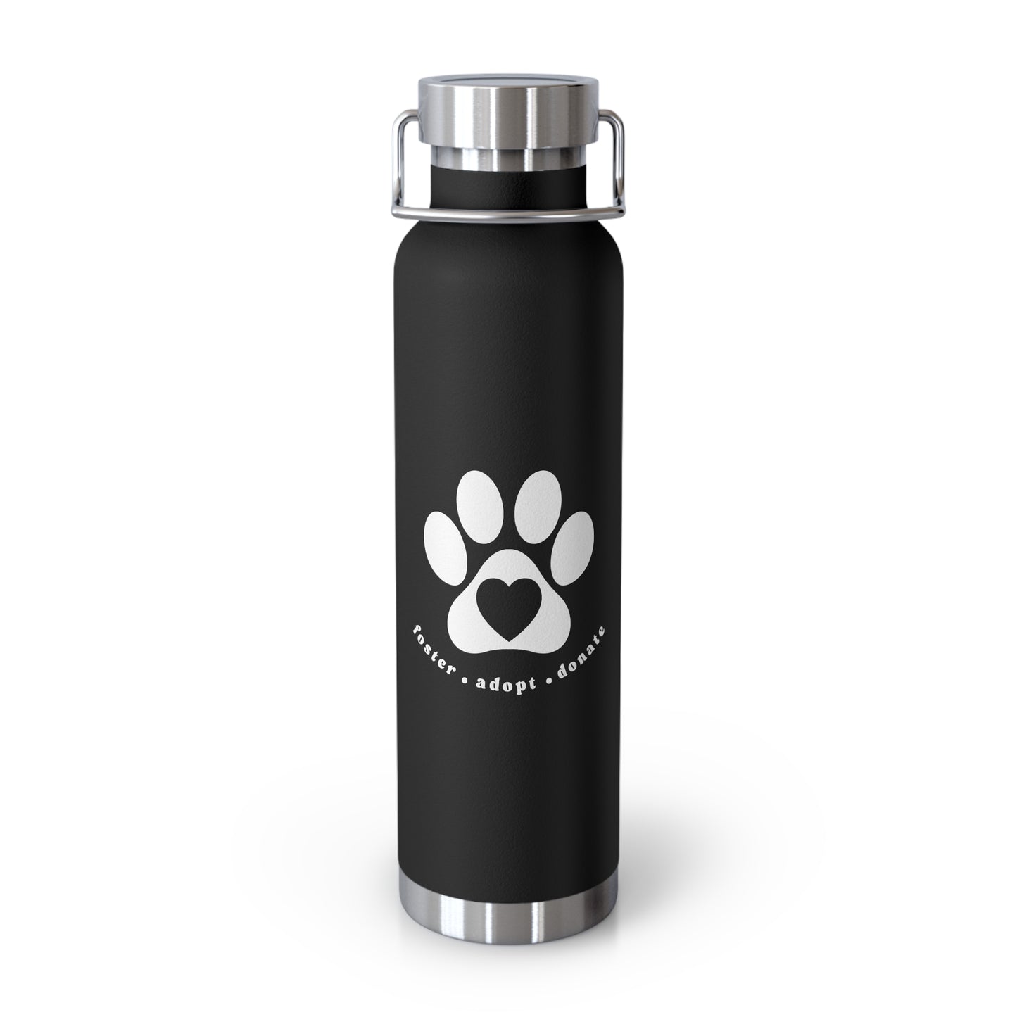 Helping Paw Copper Vacuum Insulated Bottle, 22oz