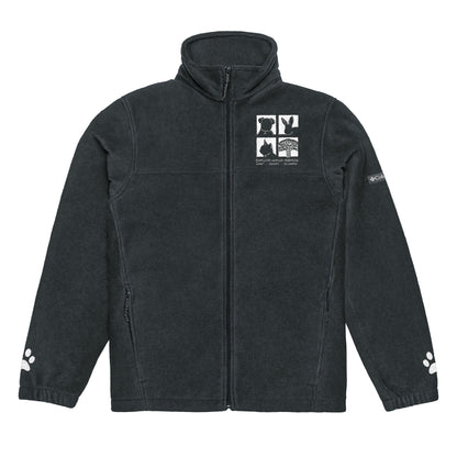 OAS Logo Unisex Columbia Fleece Jacket - Embroidered Outdoor Adventure Wear