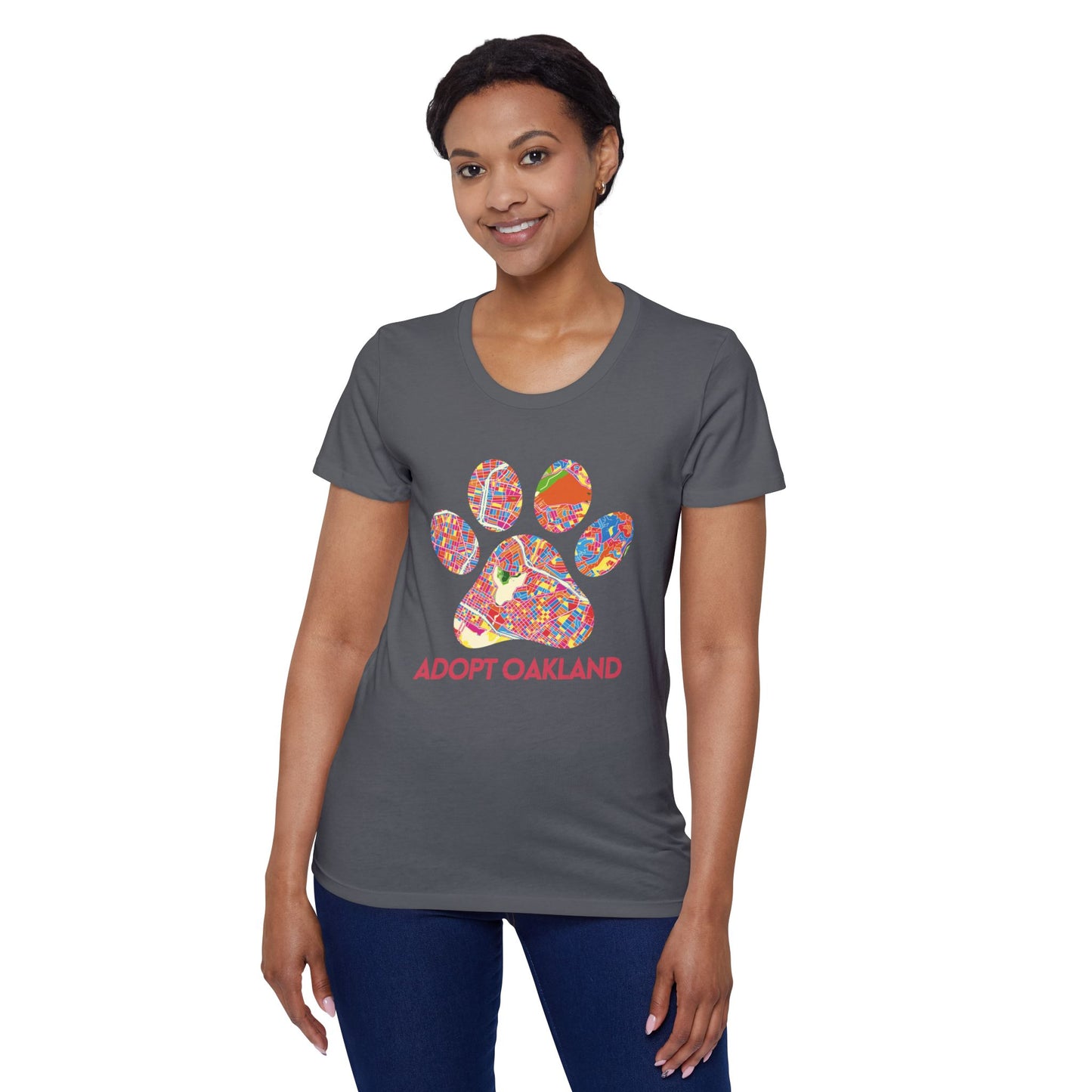 Adopt Oakland Women's Organic Short Sleeve T-Shirt