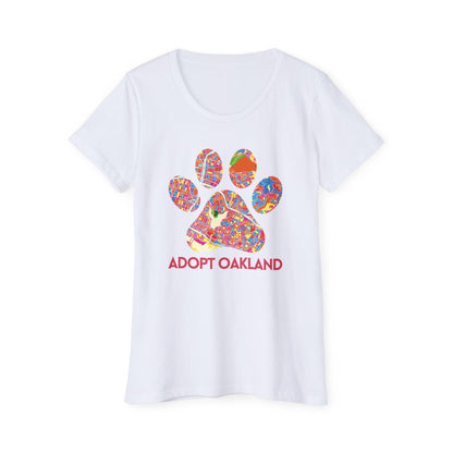 Adopt Oakland Women's Organic Short Sleeve T-Shirt