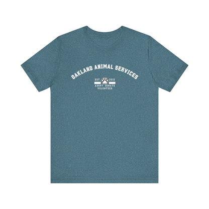 Varsity OAS Unisex Jersey Short Sleeve Tee - Perfect for Pet Lovers