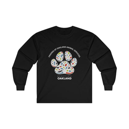 Pawsitively Oakland Unisex Cotton Long Sleeve Tee