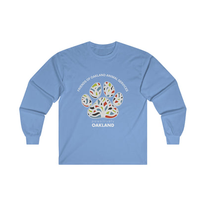 Pawsitively Oakland Unisex Cotton Long Sleeve Tee