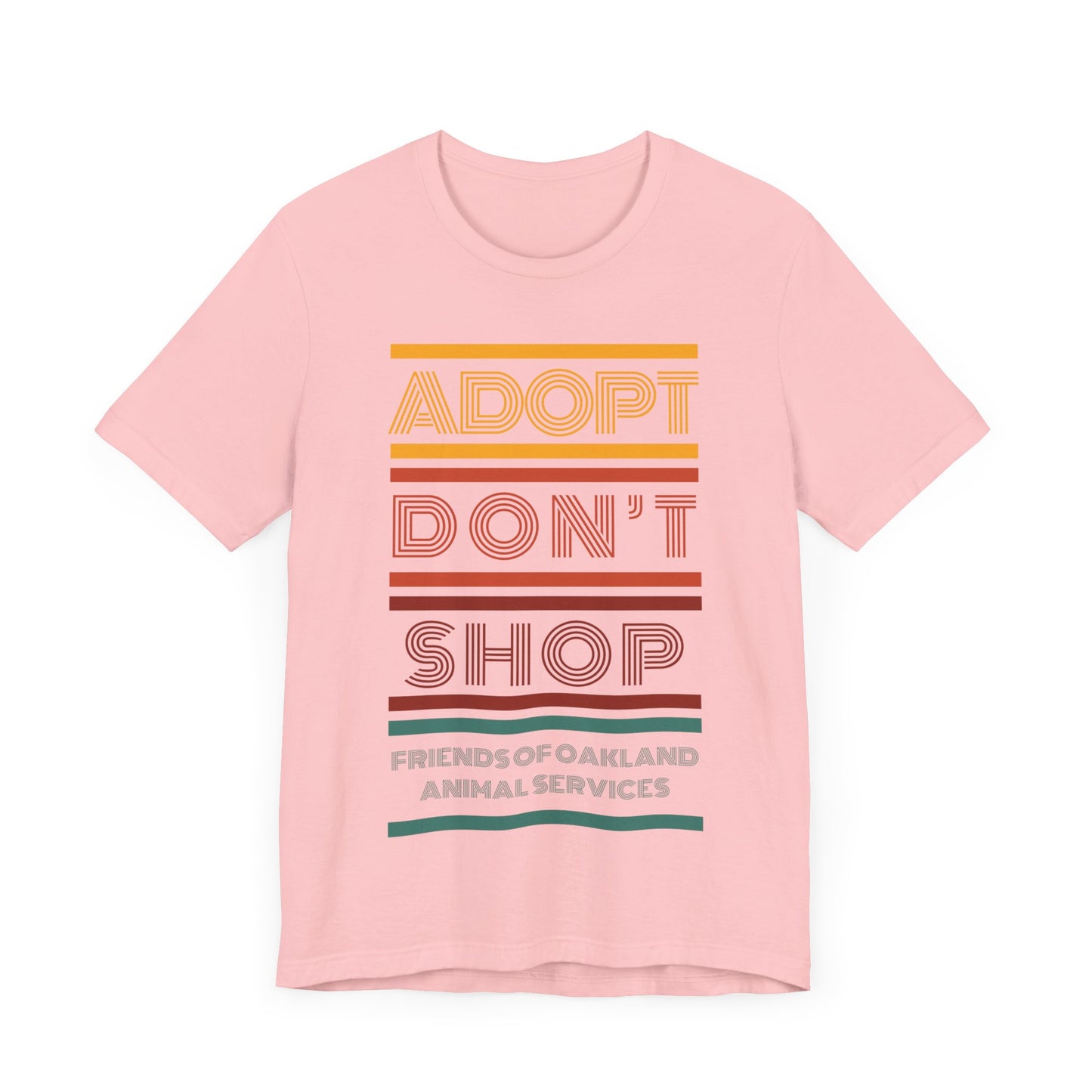 Retro Adopt Don't Shop Unisex Tee