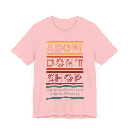 Retro Adopt Don't Shop Unisex Tee