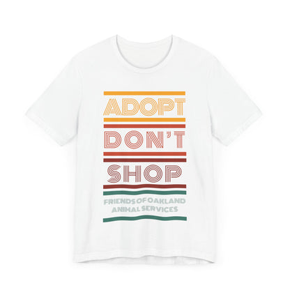 Retro Adopt Don't Shop Unisex Tee