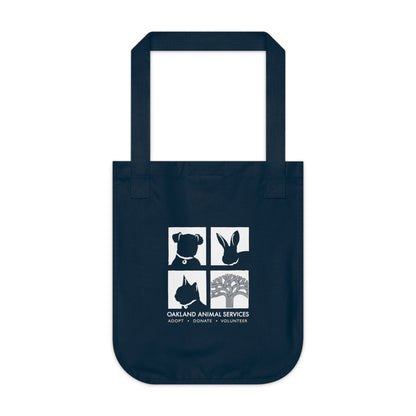 OAS Logo Organic Canvas Tote Bag