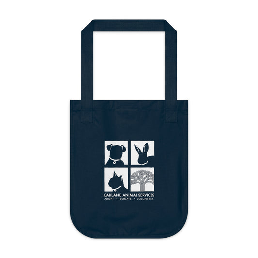 OAS Logo Organic Canvas Tote Bag