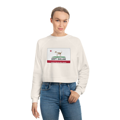 California Women's Cropped Fleece Pullover