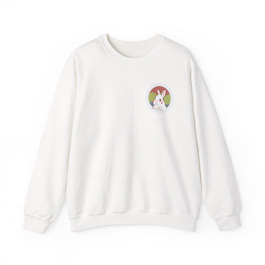 Bunny Unisex Crewneck Sweatshirt for Animal Lovers
