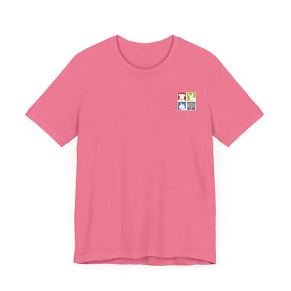 FOAS Pets Back Printed Cotton Jersey Tee