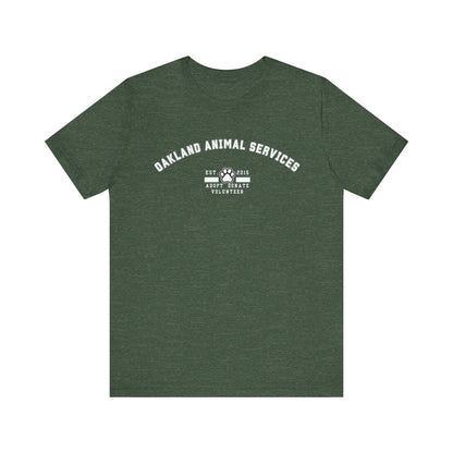 Varsity OAS Unisex Jersey Short Sleeve Tee - Perfect for Pet Lovers