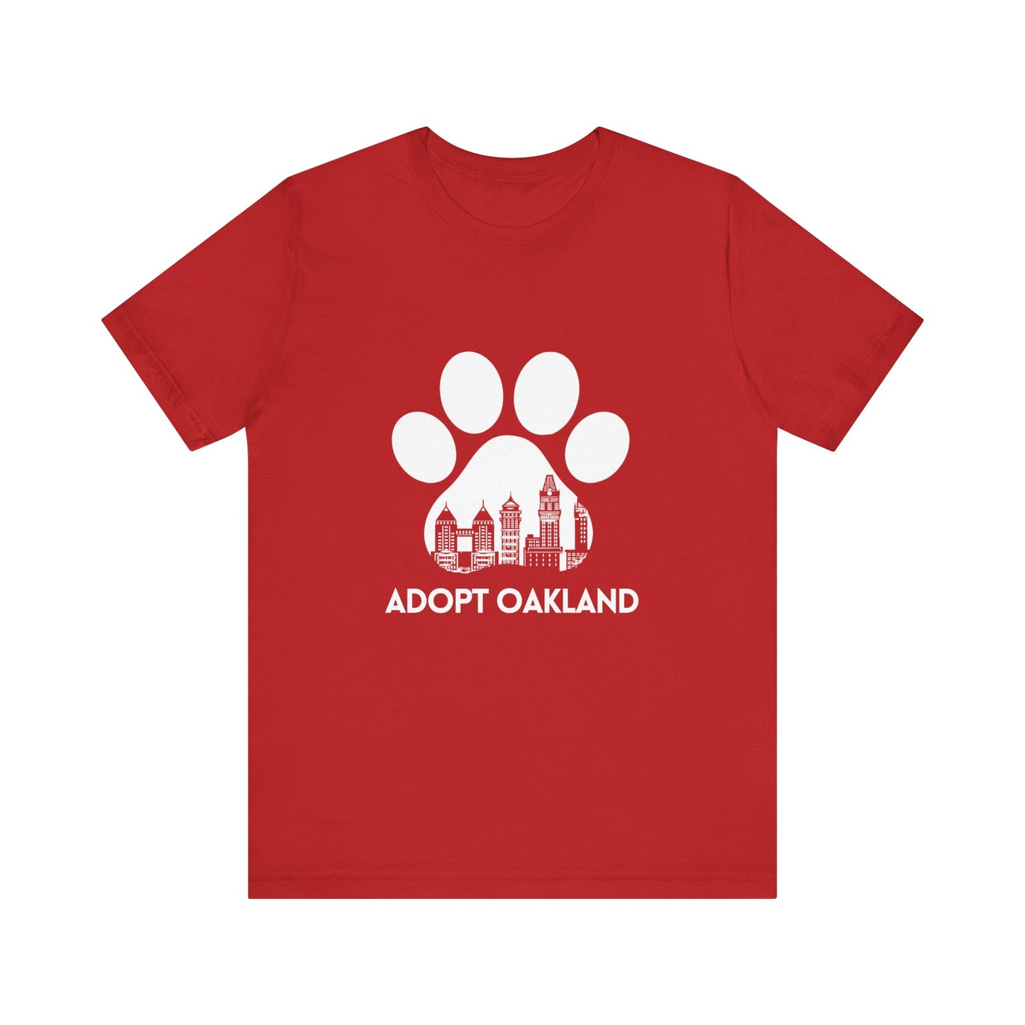 Adopt Oakland Paw Unisex Tee