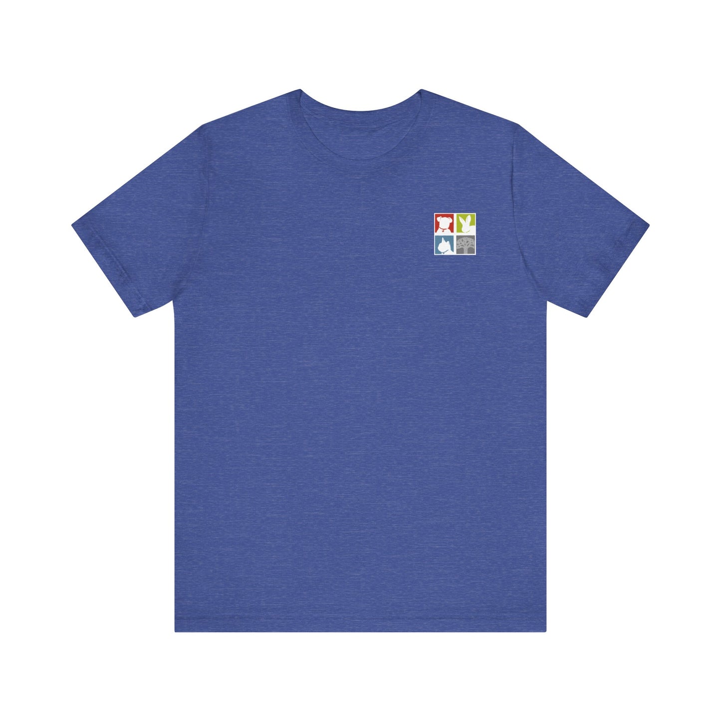 FOAS Pets Back Printed Cotton Jersey Tee