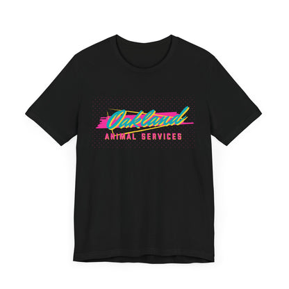 90's Baby Oakland Animal Services Unisex Tee - Support Animal Welfare, Retro Design
