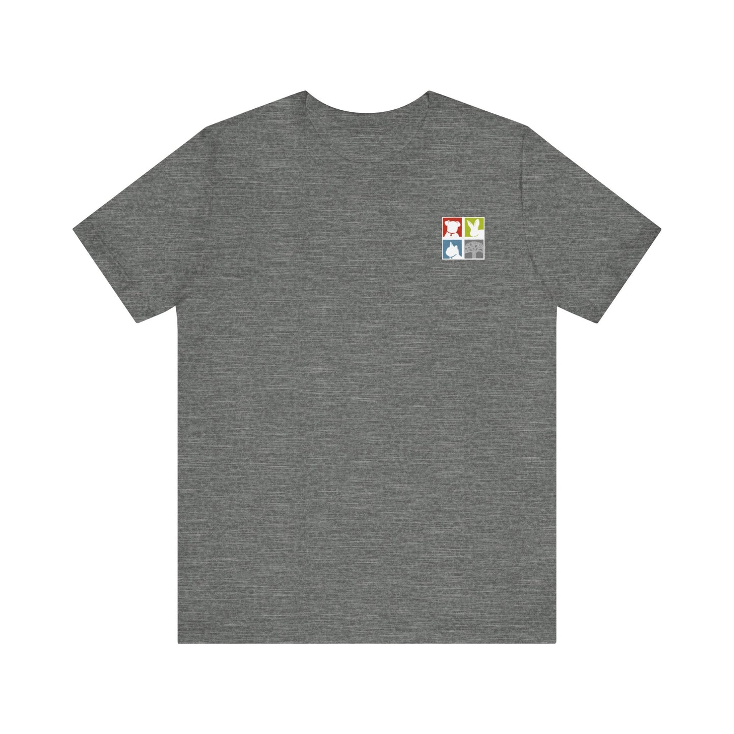 FOAS Pets Back Printed Cotton Jersey Tee