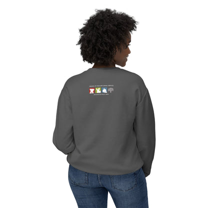 Pawsitively Oakland Unisex Lightweight Crewneck Sweatshirt