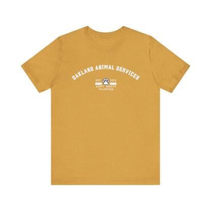 Varsity OAS Unisex Jersey Short Sleeve Tee - Perfect for Pet Lovers