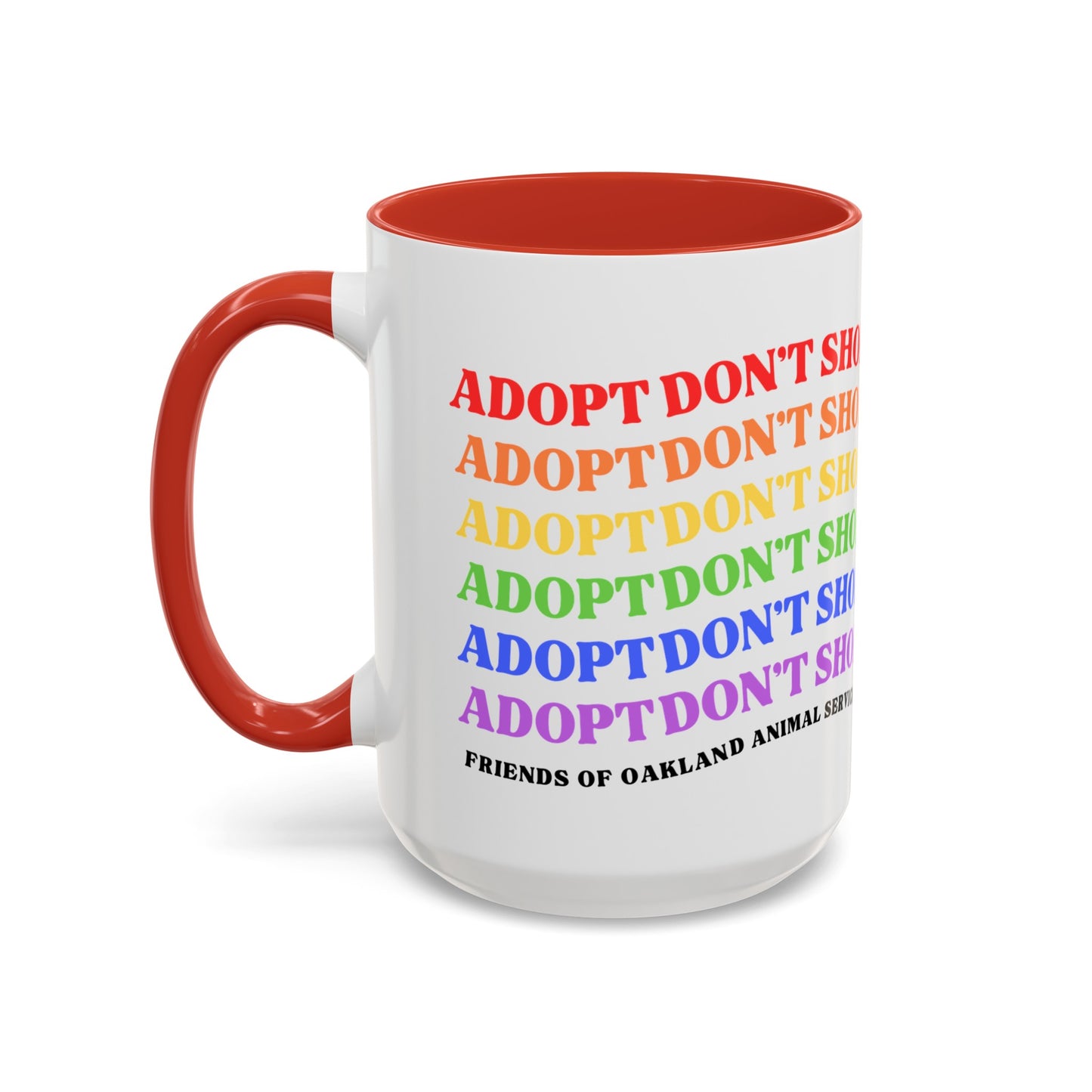 Adopt Don't Shop Mug