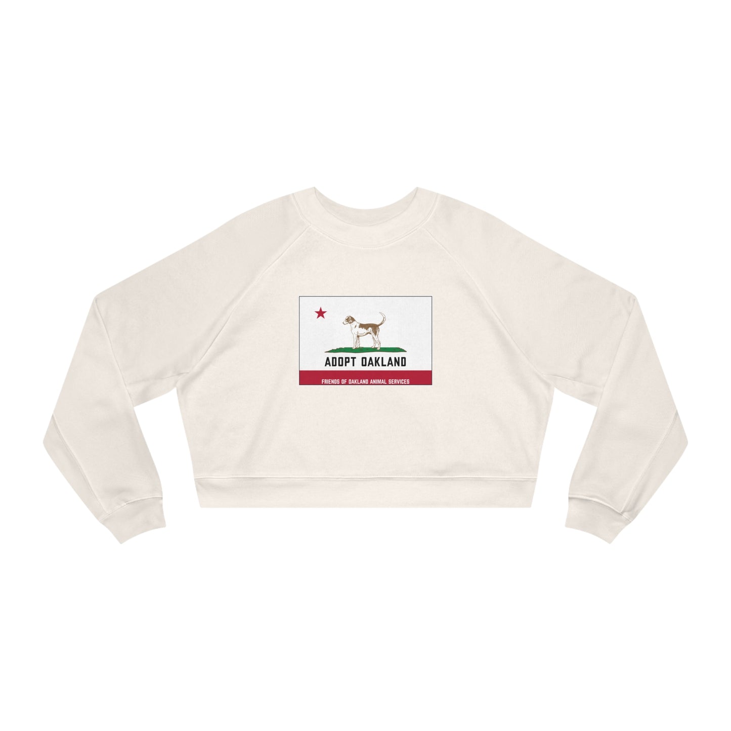 California Women's Cropped Fleece Pullover