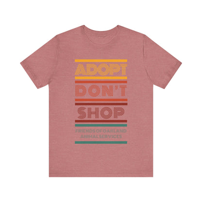 Retro Adopt Don't Shop Unisex Tee