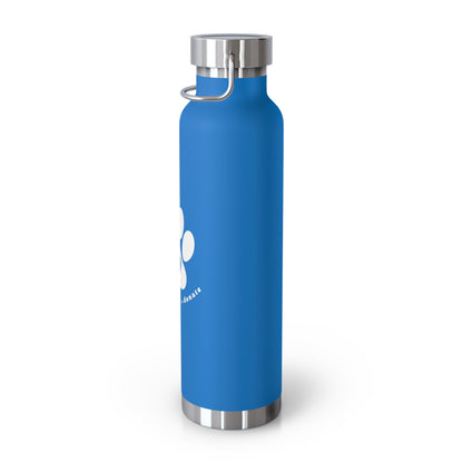 Helping Paw Copper Vacuum Insulated Bottle, 22oz