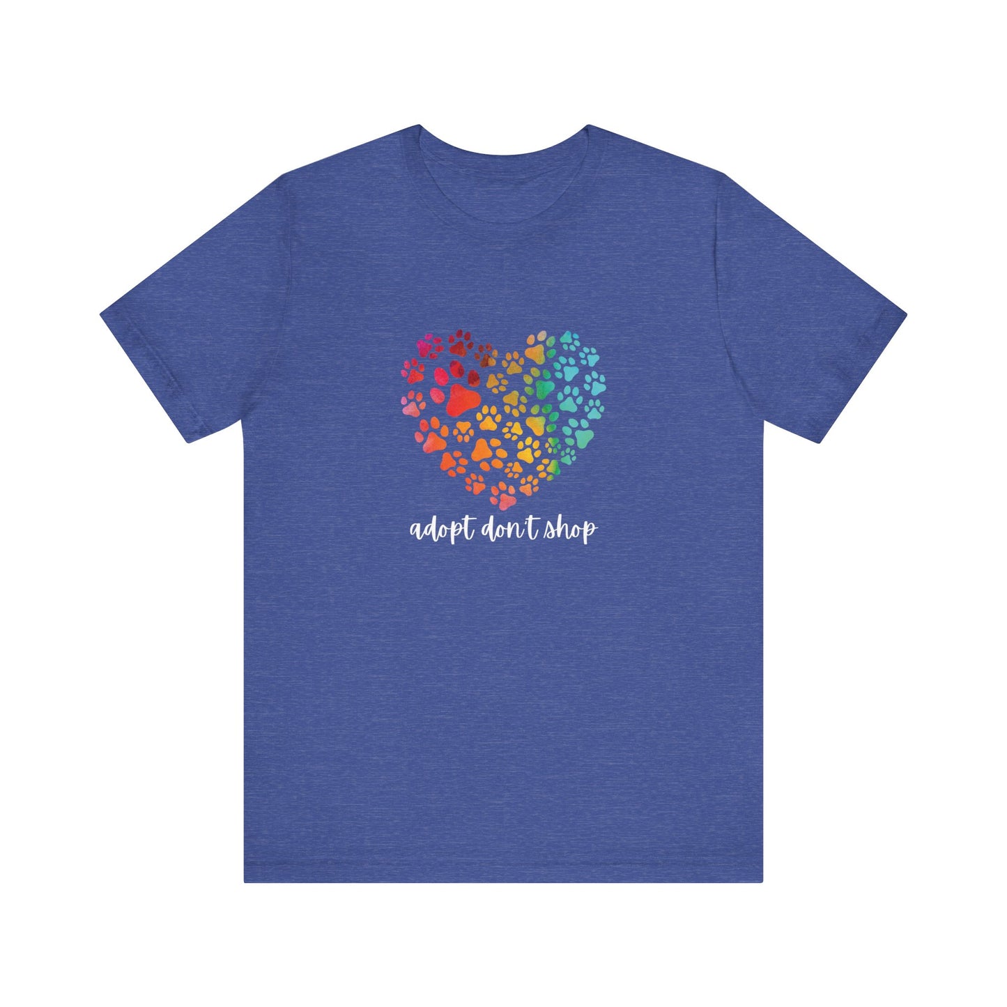Adopt Don't Shop Hearts - Unisex Tee