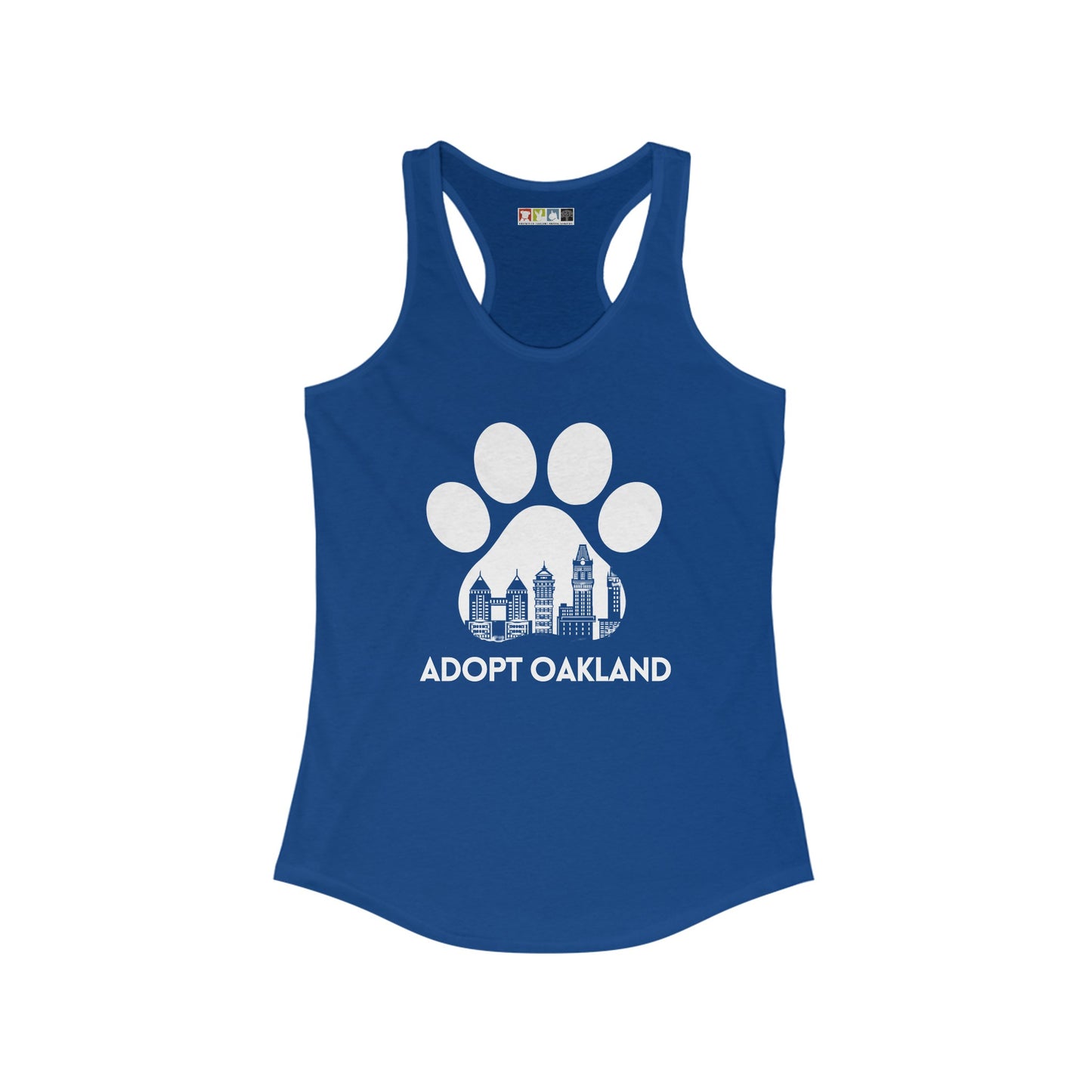 Adopt Oakland Women's Ideal Racerback Tank