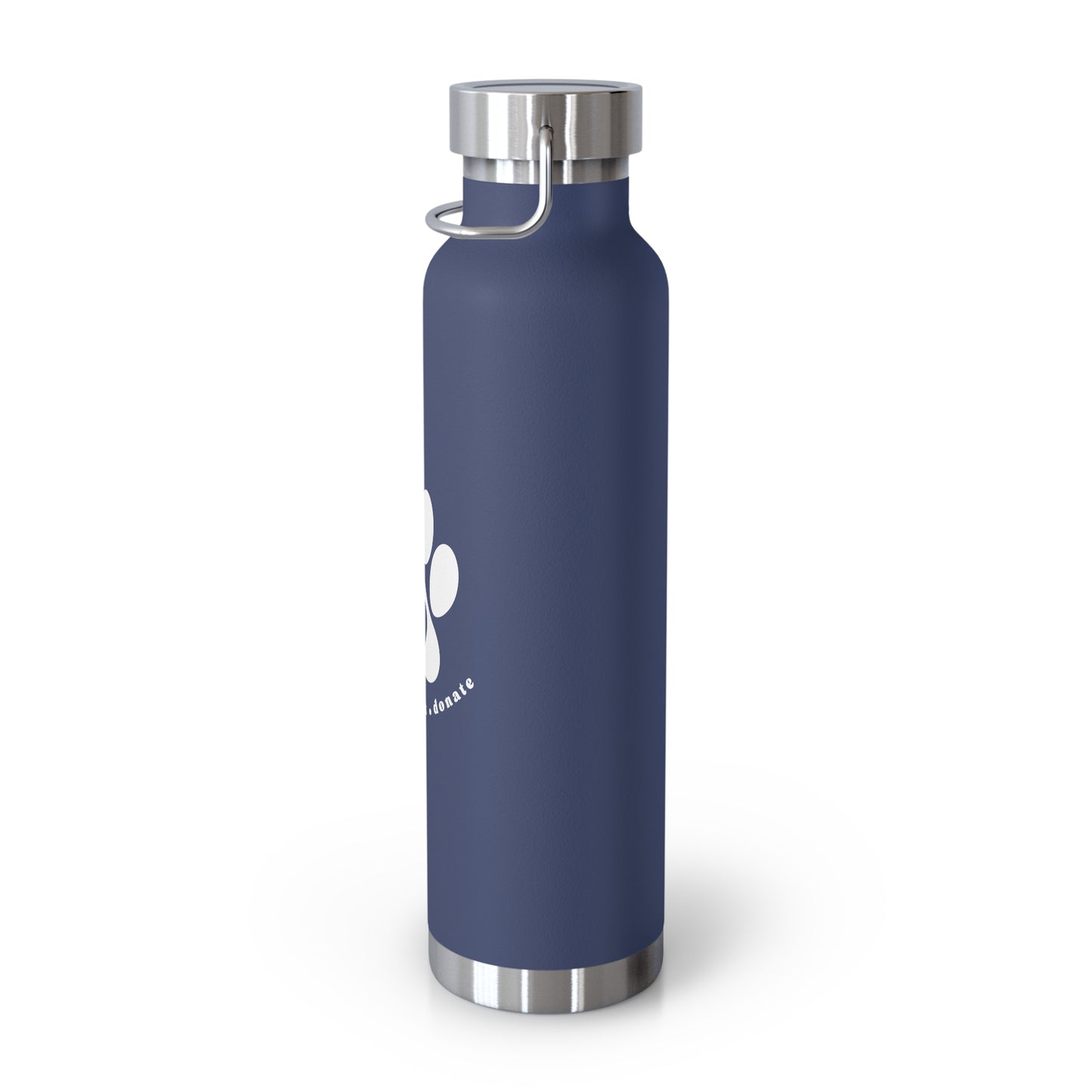 Helping Paw Copper Vacuum Insulated Bottle, 22oz