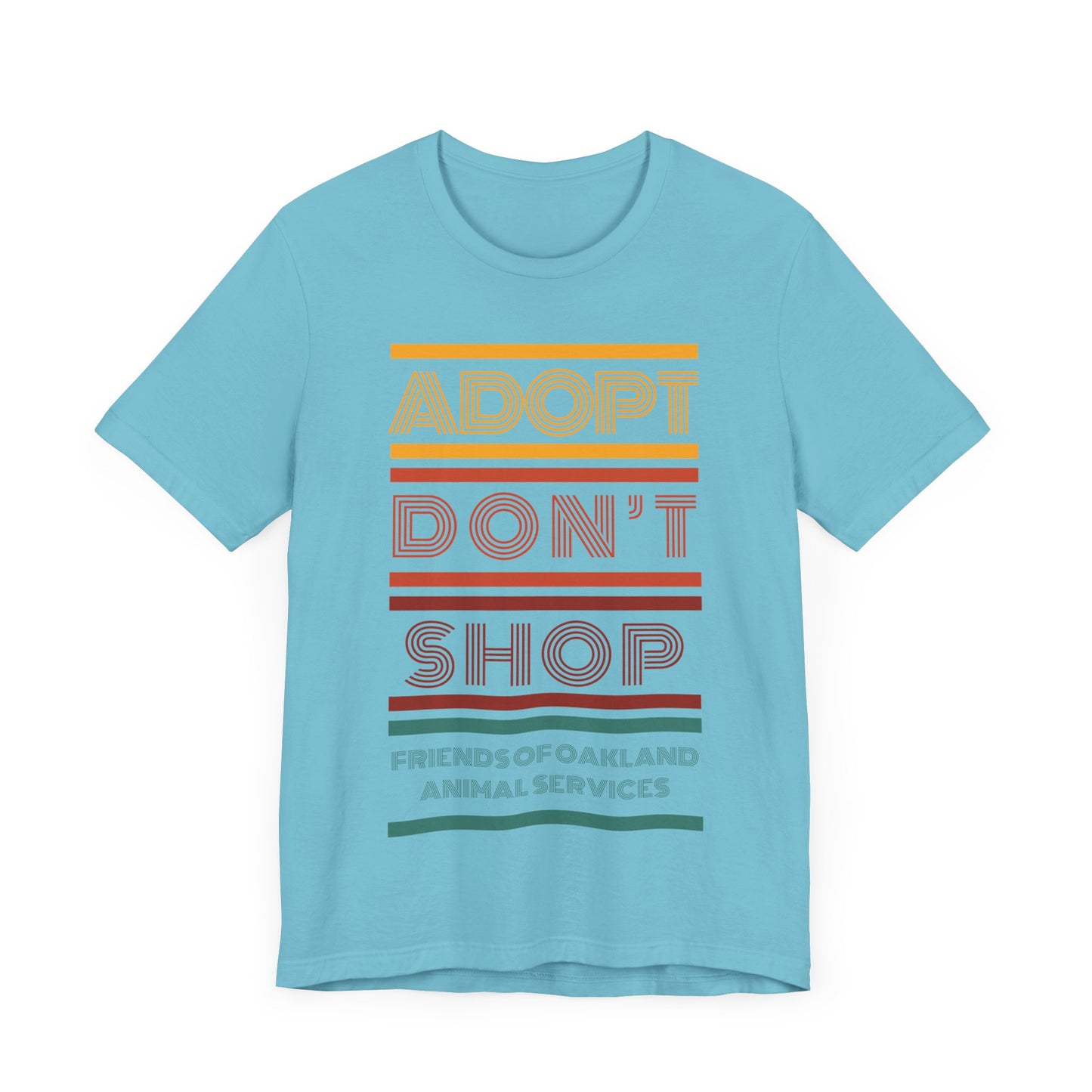 Retro Adopt Don't Shop Unisex Tee