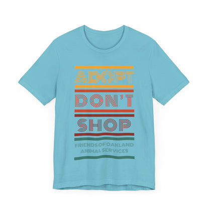 Retro Adopt Don't Shop Unisex Tee