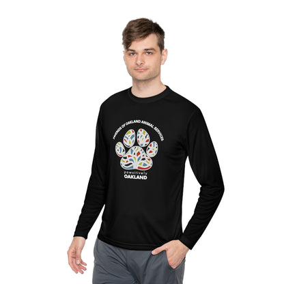 Pawsitively Oakland Unisex Lightweight Long Sleeve Tee