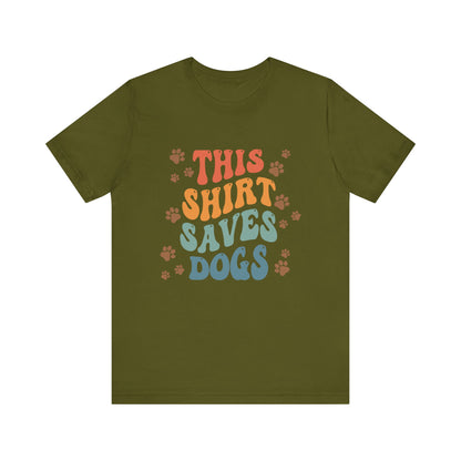 This Shirt Saves Dogs Unisex Tee