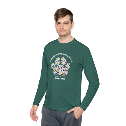 Pawsitively Oakland Unisex Lightweight Long Sleeve Tee