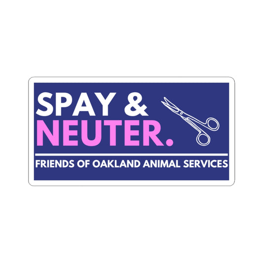 Spay & Neuter Stickers - Animal Welfare Awareness Decals for Pet Lovers