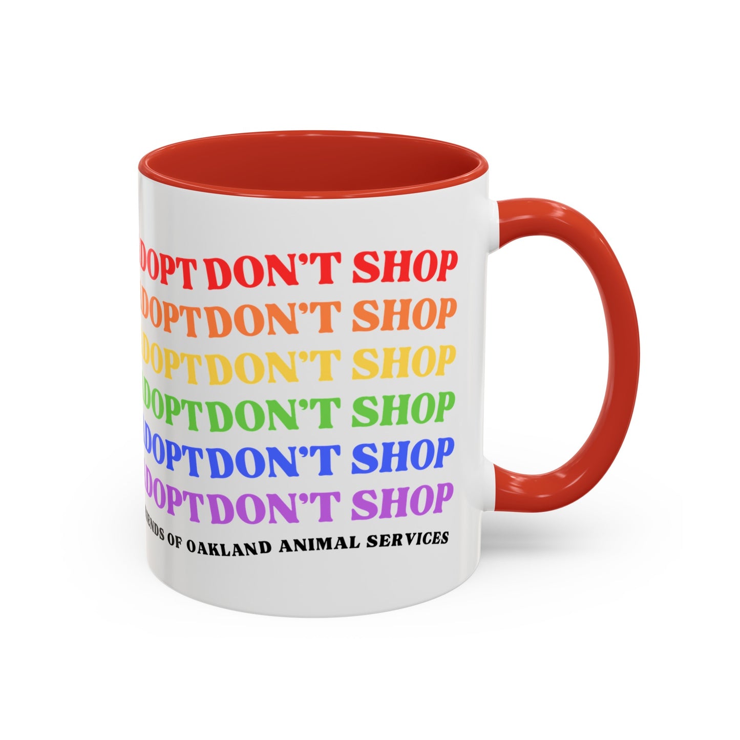 Adopt Don't Shop Mug