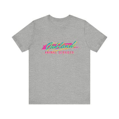 90's Baby Oakland Animal Services Unisex Tee - Support Animal Welfare, Retro Design